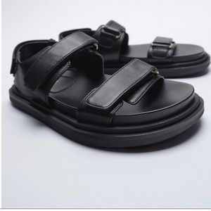 Zara chunky dad sandals